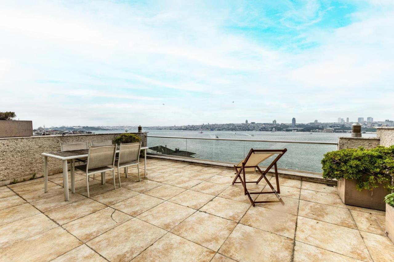 Appartamento Duplex Flat W Panoramic Bosphorus View And Terrace Provincia di Provincia di Istanbul Esterno foto