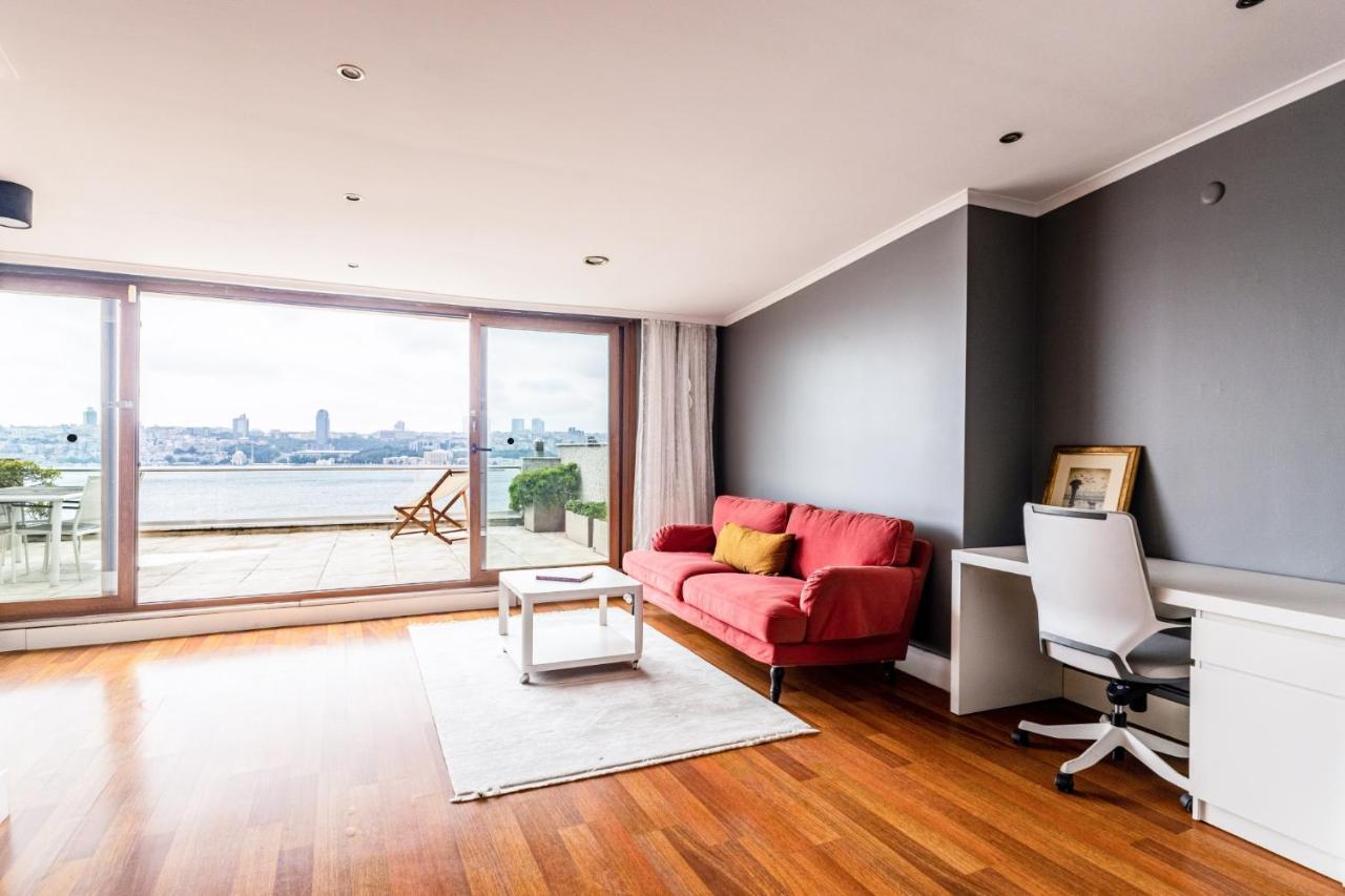 Appartamento Duplex Flat W Panoramic Bosphorus View And Terrace Provincia di Provincia di Istanbul Esterno foto