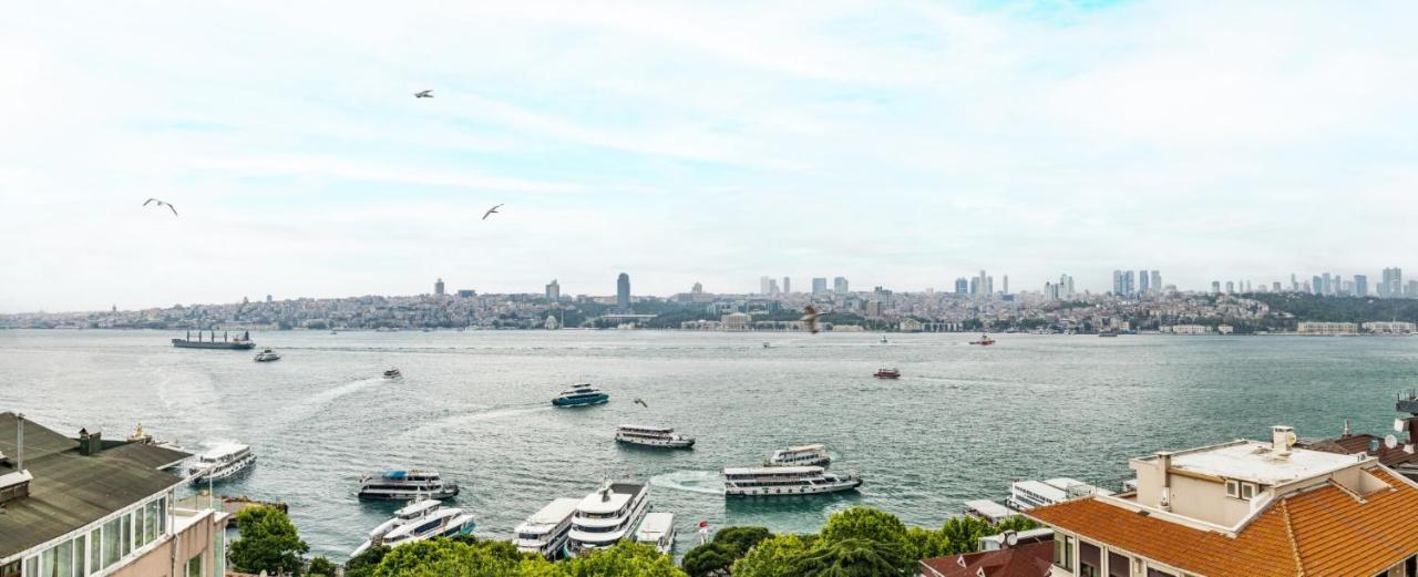 Appartamento Duplex Flat W Panoramic Bosphorus View And Terrace Provincia di Provincia di Istanbul Esterno foto