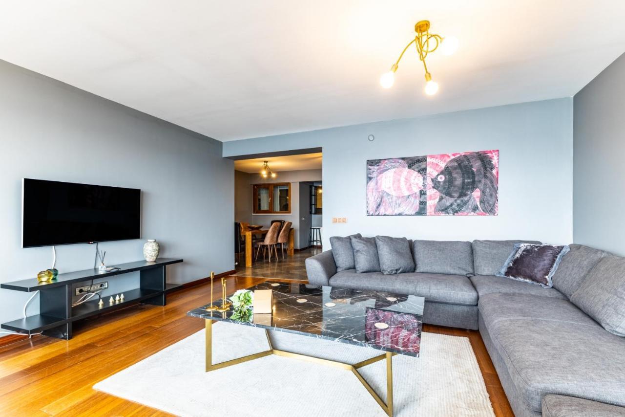 Appartamento Duplex Flat W Panoramic Bosphorus View And Terrace Provincia di Provincia di Istanbul Esterno foto