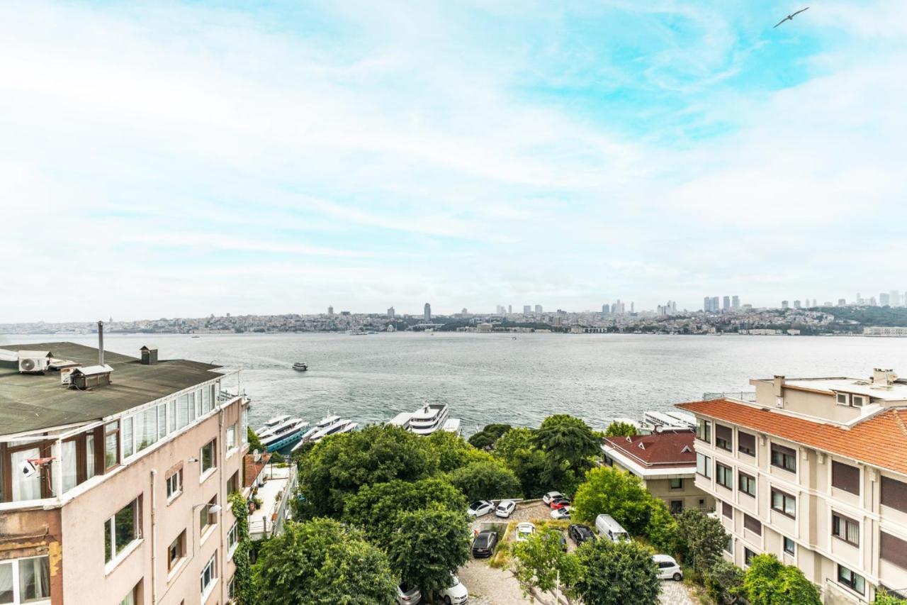 Appartamento Duplex Flat W Panoramic Bosphorus View And Terrace Provincia di Provincia di Istanbul Esterno foto